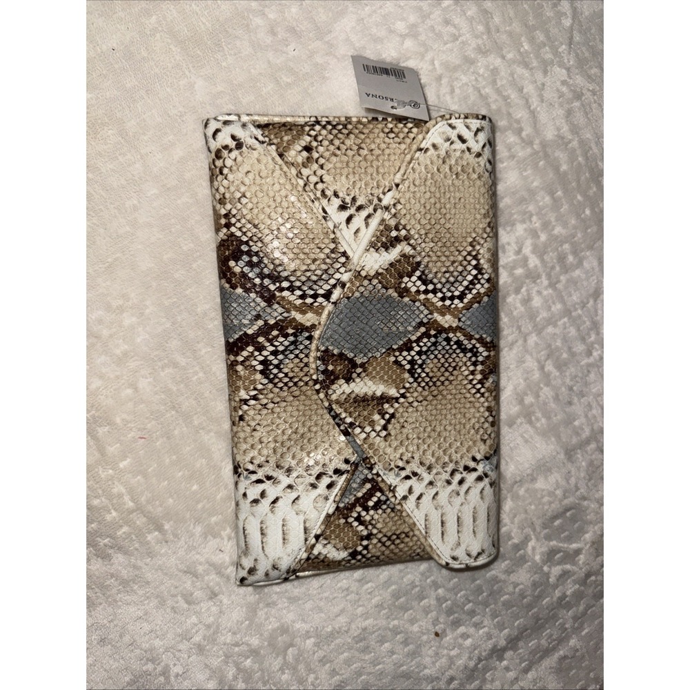 Versona Snake Skin Crossbody Envelope Pocketbook Brand New